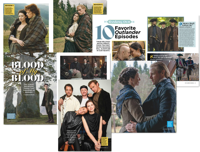 Farewell Outlander spread